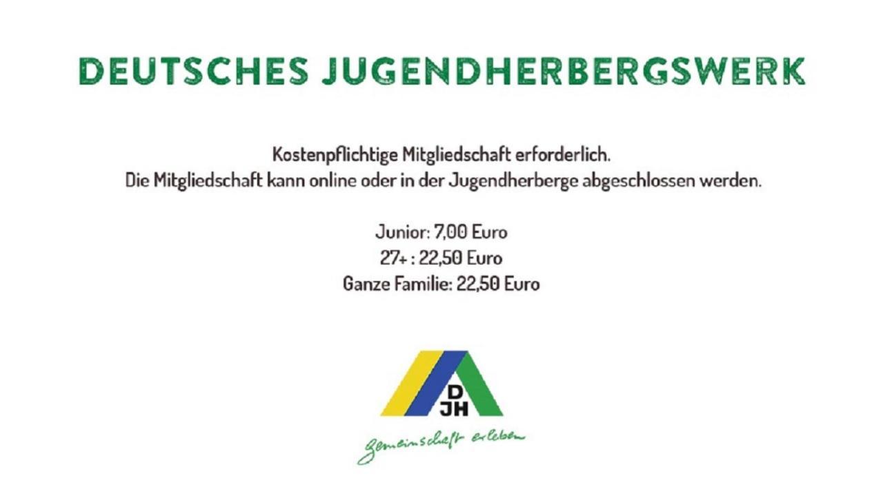 Jugendherberge Youth Hostel Rothenburg Ob Der Tauber Dış mekan fotoğraf